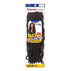FreeTress: 2X Bo Loc 14'' Crochet Braids