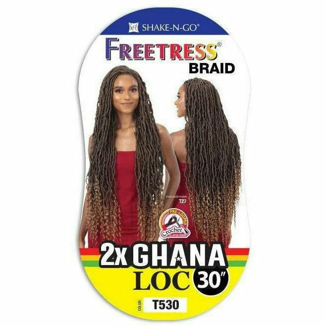 FreeTress: 2X Ghana Loc 30" Crochet Braids FreeTress: 2X Ghana Loc 30" Crochet Braids -Wig Care Shop freetress crochet hair freetress 2x ghana loc 30 crochet braids 28234403446870