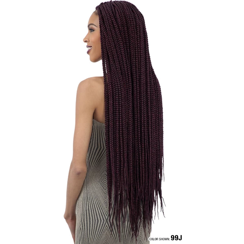 FreeTress: 2X Medium Box Braid 30" Crochet Braids FreeTress: 2X Medium Box Braid 30" Crochet Braids -Wig Care Shop freetress crochet hair freetress 2x medium box braid 30 crochet braids 28787078463574