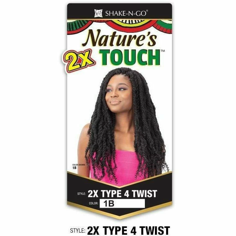 FreeTress: 2X Type 4 Twist Nature's Touch Crochet Braids - FINAL SALE FreeTress: 2X Type 4 Twist Nature's Touch Crochet Braids - FINAL SALE -Wig Care Shop freetress crochet hair freetress 2x type 4 twist nature s touch crochet braids 28244723597398