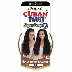 FreeTress: Cuban Twist Braids 30" Crochet Braids -Wig Care Shop freetress crochet hair freetress 3x cuban twist braids 30 crochet braids 28641028571222