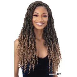 FreeTress: 3X Nikki Gorgeous Loc 18" Crochet Braids -Wig Care Shop freetress crochet hair freetress 3x nikki gorgeous loc 18 crochet braids 29319367884886