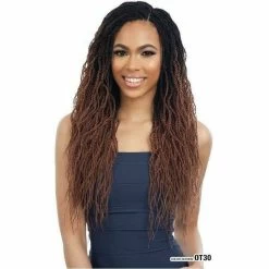 FreeTress: 3X Pre-Stretched Natural Wavy Twist 18" Crochet Braids -Wig Care Shop freetress crochet hair freetress 3x pre stretched natural wavy twist 18 28579367157846
