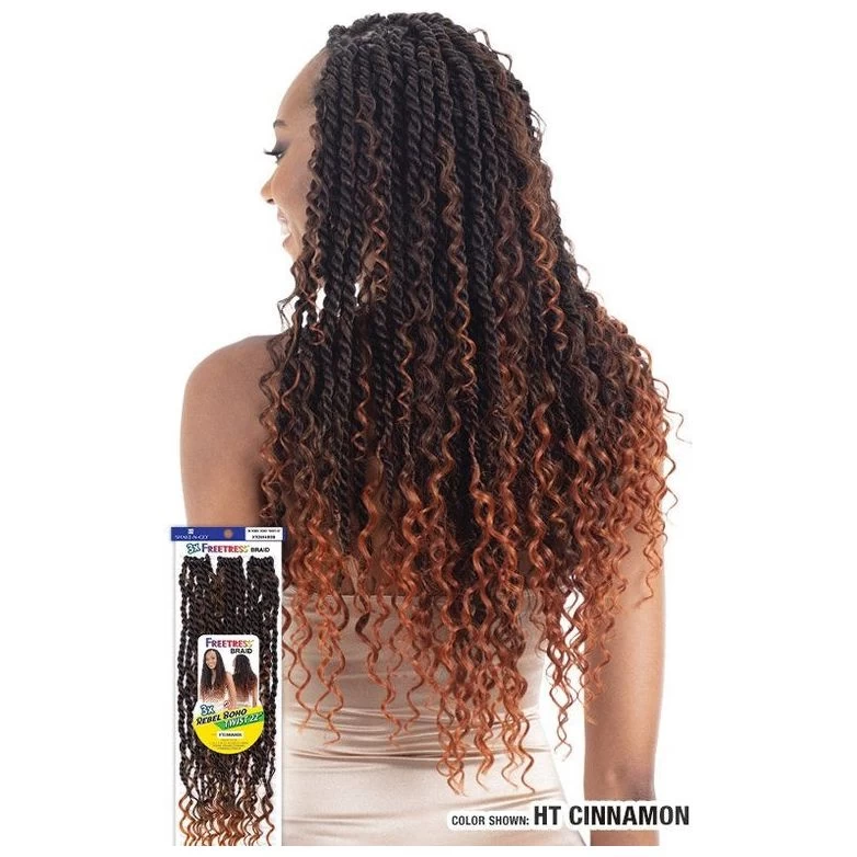 FreeTress: 3X REBEL BOHO TWIST 22" FreeTress: 3X REBEL BOHO TWIST 22" -Wig Care Shop freetress crochet hair freetress 3x rebel boho twist 22 31770780860502