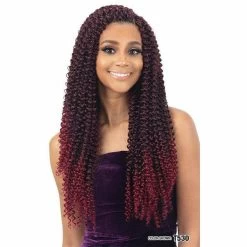 FreeTress: 3X Tahiti Water Curl Crochet Braids 16" -Wig Care Shop freetress crochet hair freetress 3x tahiti water curl crochet braids 16 28802117468246