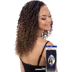 FreeTress: Boho Hippie Loc 12" Crochet Braids -Wig Care Shop freetress crochet hair freetress boho hippie loc 12 28630514630742