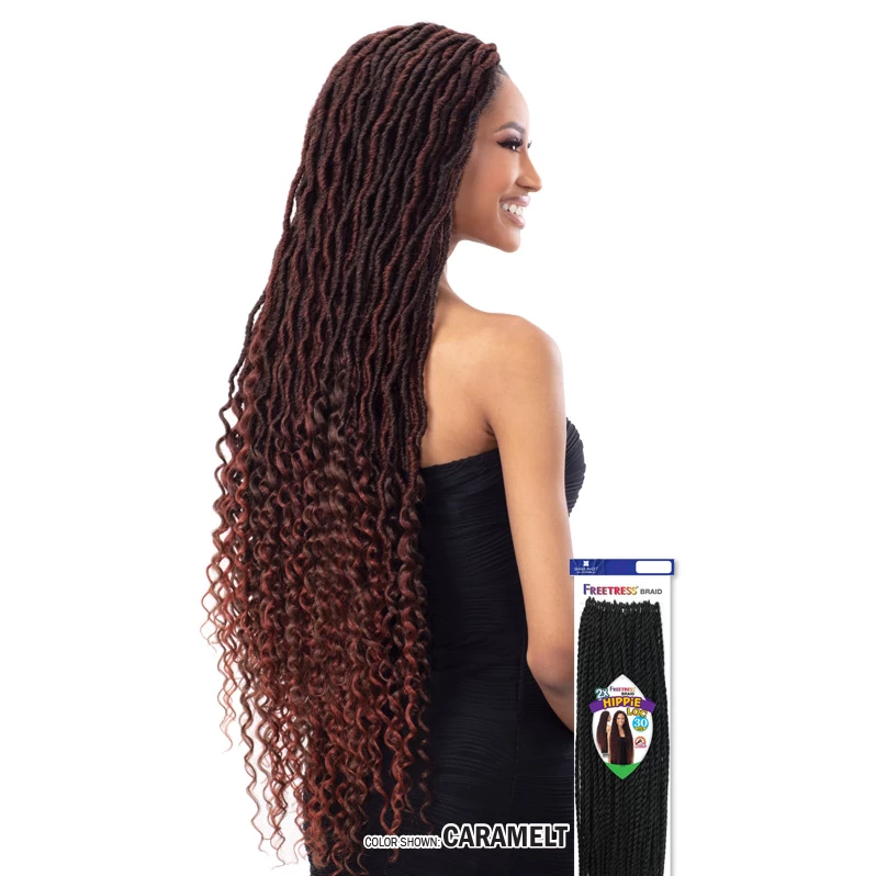 FreeTress: 2X Hippie Loc 30" Crochet Braids FreeTress: 2X Hippie Loc 30" Crochet Braids -Wig Care Shop freetress crochet hair freetress crochet braids 2x hippie loc 30 28773535449174