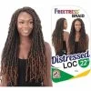 FreeTress: Distressed Loc 22" Crochet Braids -Wig Care Shop freetress crochet hair freetress distressed loc 22 crochet braids 29106991136854
