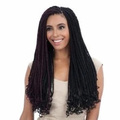 FreeTress: Equal Cuban Twist Braid 24" Synthetic Hair Double Strand Style