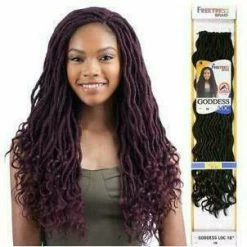 FreeTress: Gorgeous Loc 18'' Crochet Braids -Wig Care Shop freetress crochet hair freetress goddess loc 18 28658035392598