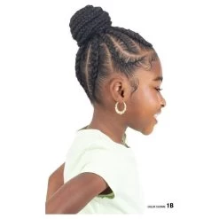 FreeTress: Kid 3X Pre-stretched Braids 14" -Wig Care Shop freetress crochet hair freetress kid 3x pre stretched braids 14 31675193327702