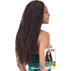 FreeTress: Sparkling Curl 18'' -Wig Care Shop freetress crochet hair freetress sparkling curl 18 28812922585174