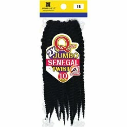 Shake-N-Go Que: 2X Jumbo Senegal Twist 10" Crochet Braids