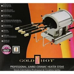 Gold 'N Hot: Jumbo Ceramic Heater Stove -Wig Care Shop gold n hot salon tools gold n hot jumbo ceramic heater stove 16429780074582