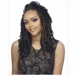 Harlem 125: Synthetic Hair Braids Kima Spring Twist 8" -Wig Care Shop harlem 125 crochet hair harlem 125 synthetic hair braids kima spring twist 8 14968628576342