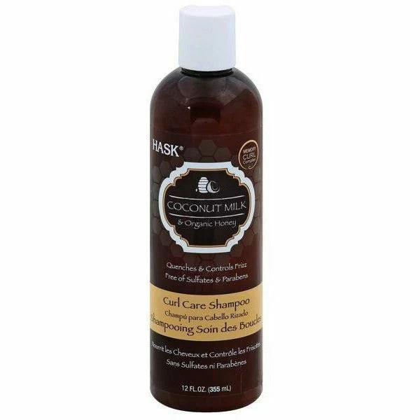 Hask: Coconut Milk Curl Care Shampoo 12oz Hask: Coconut Milk Curl Care Shampoo 12oz -Wig Care Shop hask hair care hask coconut milk curl care shampoo 16553470787670