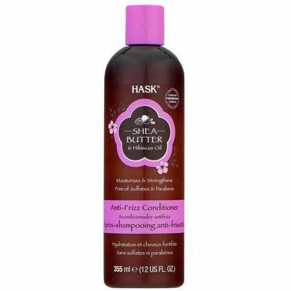 Hask: Shea Butter & Hibiscus Oil Anti-Frizz Conditioner Hask: Shea Butter & Hibiscus Oil Anti-Frizz Conditioner -Wig Care Shop hask hair care hask shea butter hibiscus oil anti frizz conditioner 16553437626454