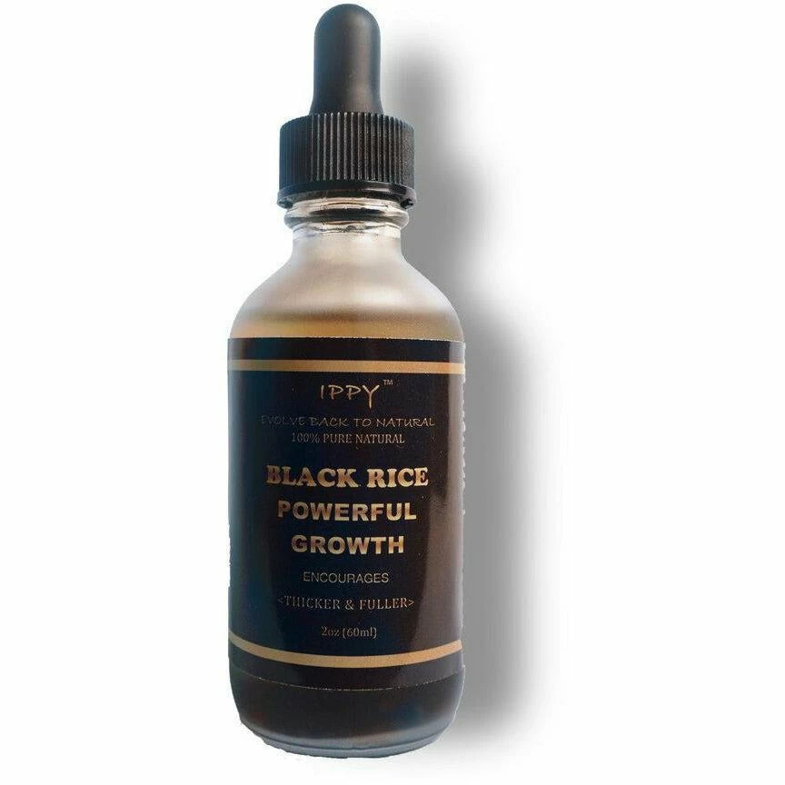 Ippy: Black Rice Powerful Growth 2oz Ippy: Black Rice Powerful Growth 2oz -Wig Care Shop ippy beauty hair care ippy black rice powerful growth 2oz 15496507949142