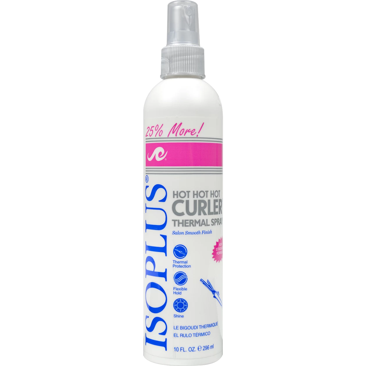 Isoplus: Hot Hot Hot Curler Thermal Spray 10oz Isoplus: Hot Hot Hot Curler Thermal Spray 10oz -Wig Care Shop isoplus sprays spritz sheens isoplus hot hot hot curler thermal spray 10oz 15297221886038