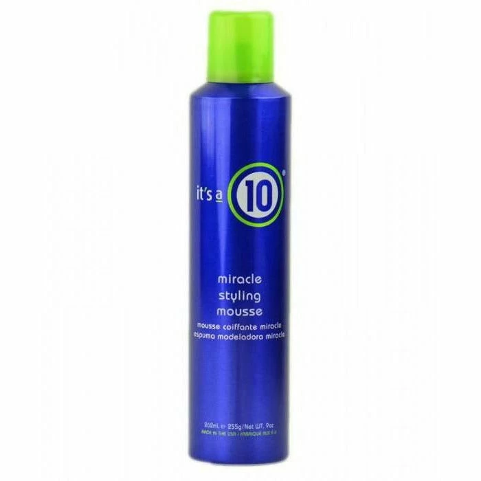It's a 10: Miracle Styling Mousse 9oz It's A 10: Miracle Styling Mousse 9oz -Wig Care Shop it s a 10 styling product it s a 10 miracle styling mousse 9oz 16127167987798