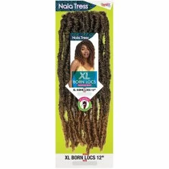 Janet Collection: Nala Tress XL Born Locs 12" Crochet Braids -Wig Care Shop janet collection crochet hair janet collection 2x xl born locs 12 15913125544022
