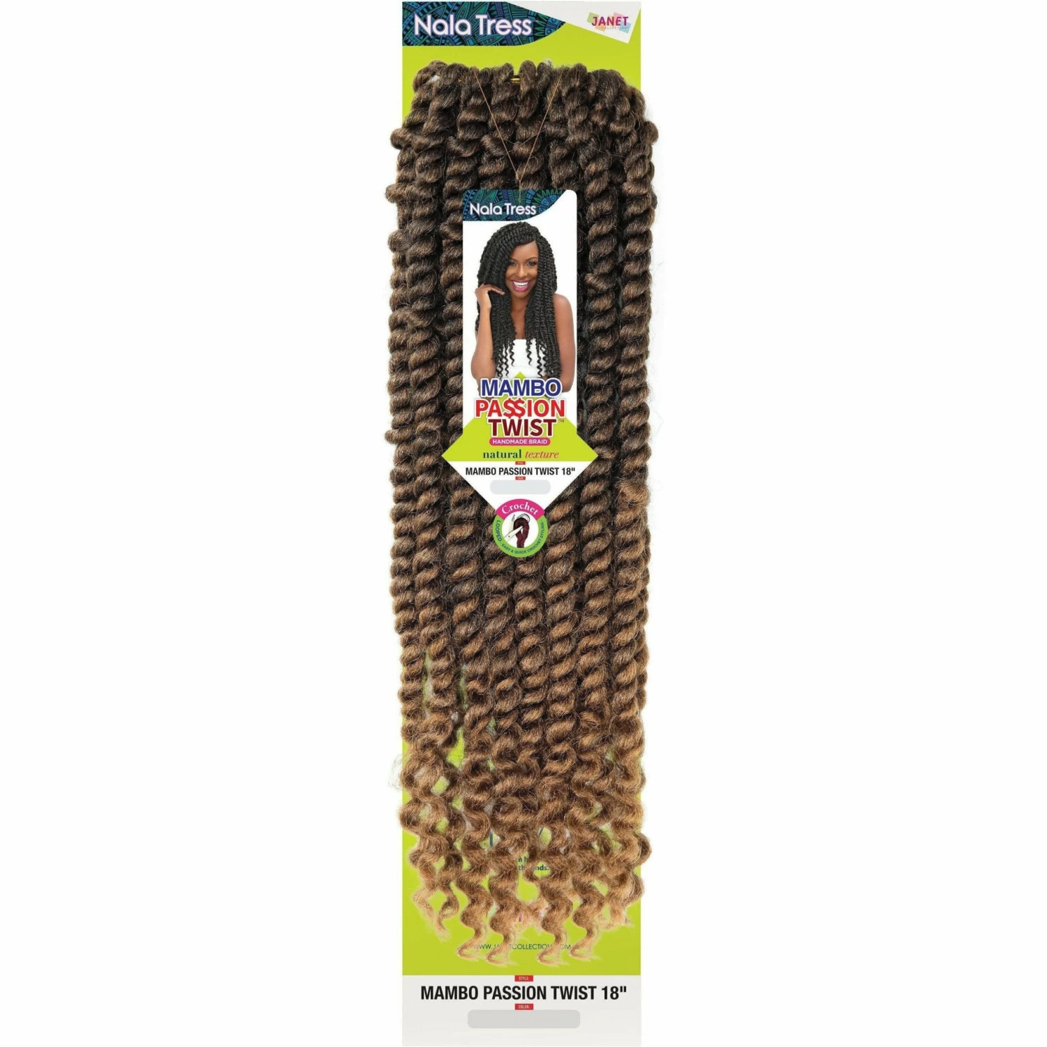 Janet Collection: Nala Tress Mambo Passion Twist 18" Crochet Braids - FINAL SALE Janet Collection: Nala Tress Mambo Passion Twist 18" Crochet Braids - FINAL SALE -Wig Care Shop janet collection crochet hair janet collection nala tress mambo passion twist 18 15534448934998 scaled