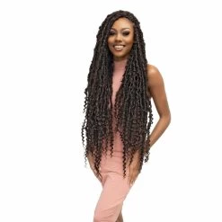 Janet Collection: Nala Tress Maverick Locs 24" Crochet Braids -FINAL SALE -Wig Care Shop janet collection crochet hair janet collection nala tress maverick locs 24 28763397193814