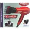 RED By Kiss: 2000 Detangler Ceramic Hair Dryer 2 RED By Kiss: 2000 Detangler Ceramic Hair Dryer -Wig Care Shop kiss blow dryer red by kiss 2000 detangler ceramic hair dryer 15476207419478