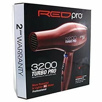 RED by Kiss: 3200 Turbo Pro Blow Dryer RED By Kiss: 3200 Turbo Pro Blow Dryer -Wig Care Shop kiss blow dryer red pro 3200 turbo pro blow dryer 14969144082518
