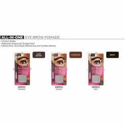 Kiss: All-In-One Brow Pomade -Wig Care Shop kiss cosmetics kiss all in one brow pomade 16512322371670
