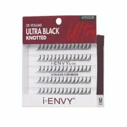 Kiss: I Envy Ultra Black Knotted Individual Lash Extensions -Wig Care Shop kiss cosmetics kiss i envy ultra black knotted individual lash extensions 30279462879318