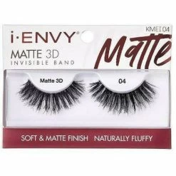 Kiss: Matte 3D Invisible Band Fluffy Eyelash