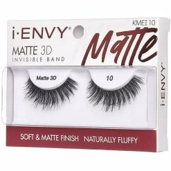 Kiss: Matte 3D Invisible Band Fluffy Eyelash -Wig Care Shop kiss cosmetics kiss matte 3d invisible band fluffy eyelash 15796953579606