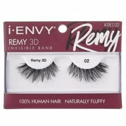 Kiss: Remy 3D Invisible Band Fluffy Eyelash -Wig Care Shop kiss cosmetics kiss remy 3d invisible band fluffy eyelash 15796970520662