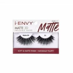 Kiss: Matte 3D Invisible Band Fluffy Eyelash -Wig Care Shop kiss cosmetics kmei11 kiss matte 3d invisible band fluffy eyelash 30137486999638