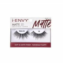 Kiss: Matte 3D Invisible Band Fluffy Eyelash -Wig Care Shop kiss cosmetics kmei12 kiss matte 3d invisible band fluffy eyelash 30137472024662