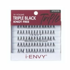 Kiss: I Envy Triple Black Knot Free Individual Lash Extensions -Wig Care Shop kiss cosmetics kpe05tb triple black medium kiss i envy triple black knot free individual lash extensions 30279346847830