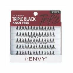 Kiss: I Envy Triple Black Knot Free Individual Lash Extensions -Wig Care Shop kiss cosmetics kpe06tb triple black long kiss i envy triple black knot free individual lash extensions 30279346782294