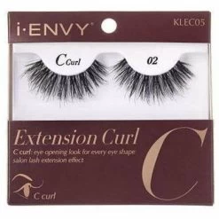 KISS: I-ENVY Extension Curl Eyelashes -Wig Care Shop kiss eyelashes klec05 kiss i envy extension curl eyelashes 14698089480278