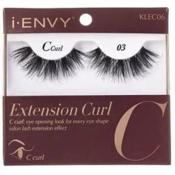 KISS: I-ENVY Extension Curl Eyelashes -Wig Care Shop kiss eyelashes klec06 kiss i envy extension curl eyelashes 28811901567062