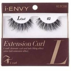 KISS: I-ENVY Extension Curl Eyelashes -Wig Care Shop kiss eyelashes klec08 kiss i envy extension curl eyelashes 28812940607574