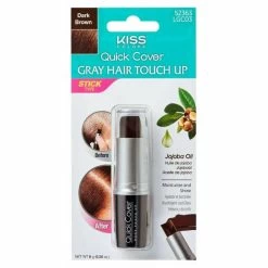Red By Kiss: Quick Cover Gray Hair Touch Up Stick -Wig Care Shop kiss hair color dark brown lgc03 red by kiss quick cover gray hair touch up stick 30530068283478