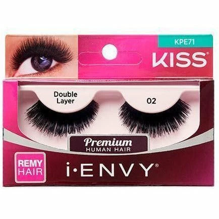 Kiss i-Envy "Double Layer" Remy Eyelashes #KPE71 Kiss I-Envy "Double Layer" Remy Eyelashes #KPE71 -Wig Care Shop kiss professional eyelashes kiss i envy double layer remy eyelashes kpe71 12942488240214
