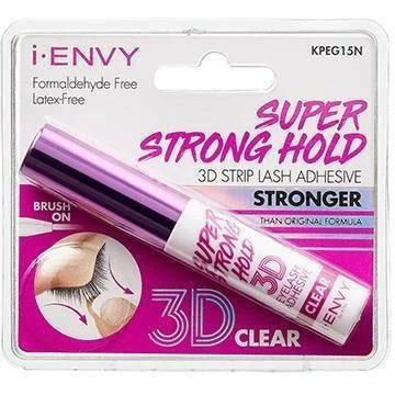 KISS: i ENVY 3D Super Strong Hold Brush on Strip Lash Adhesive KISS: I ENVY 3D Super Strong Hold Brush On Strip Lash Adhesive -Wig Care Shop kiss professional eyelashes kpeg15n clear kiss i envy 3d super strong hold brush on strip lash adhesive 14699103158358