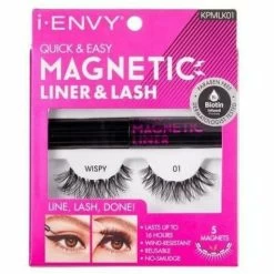 KISS: I-ENVY Double Strength Magnetic Liner & Lash 6 KISS: I-ENVY Double Strength Magnetic Liner & Lash -Wig Care Shop kiss professional eyelashes kpmlk01 liner lash kiss i envy double strength magnetic lashes 15551461130326