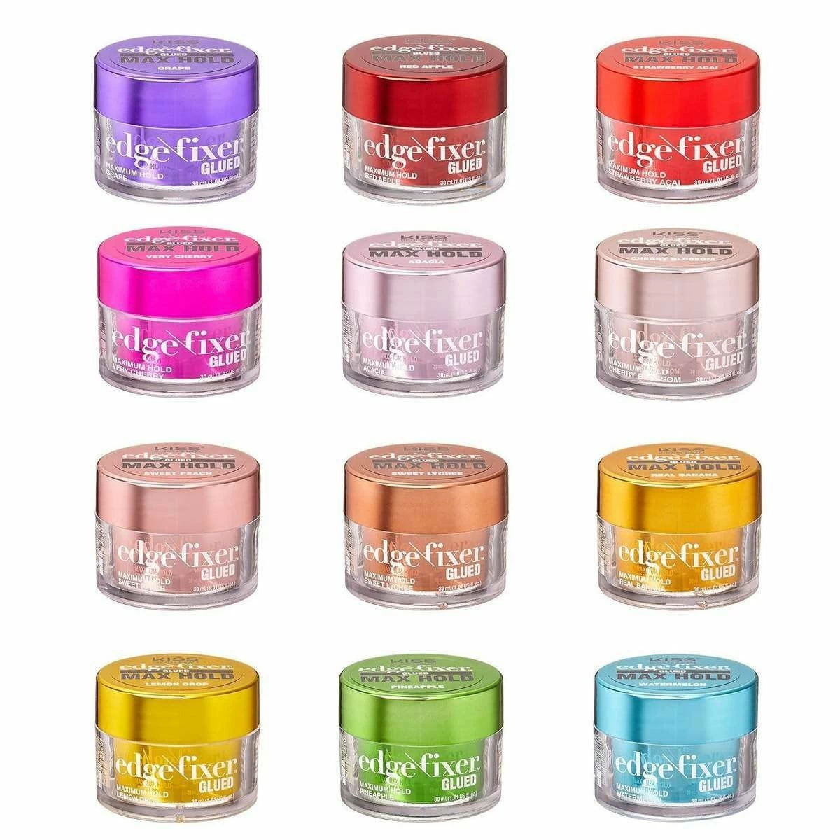 Kiss: Maximum Hold Edge Fixer Glued 1.01oz Kiss: Maximum Hold Edge Fixer Glued 1.01oz -Wig Care Shop kiss styling product kiss maximum hold edge fixer glued 1 01oz 16101353128022