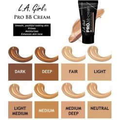 L.A. GIRL: Pro HD BB Cream 4 L.A. GIRL: Pro HD BB Cream -Wig Care Shop l a girl cosmetics fair l a girl pro hd bb cream 42550067216