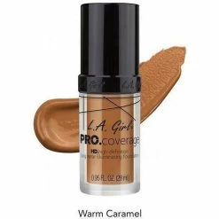 L.A. GIRL: Pro Coverage Illuminating Foundation -Wig Care Shop l a girl cosmetics warm caramel l a girl pro coverage illuminating foundation 41990062096