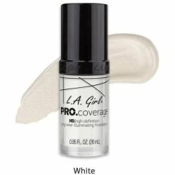 L.A. GIRL: Pro Coverage Illuminating Foundation -Wig Care Shop l a girl cosmetics white l a girl pro coverage illuminating foundation 41928687632