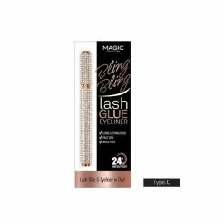 Magic Collection: Bling Bling 2-in-1 Eyeliner & Eyelash Glue Pen -Wig Care Shop magic collection cosmetics type c magic collection bling bling 2 in 1 eyeliner eyelash glue pen 29513996173398